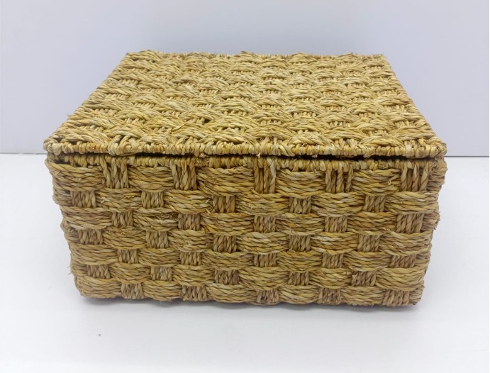 Seagrass Pattern Basket